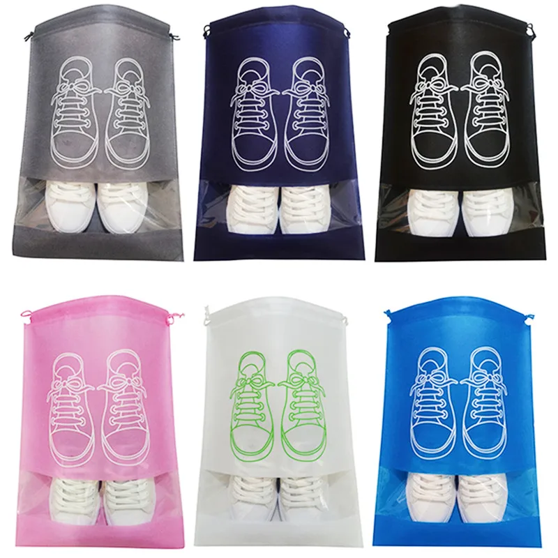 Nonwoven Shoes Storage Bag Dustproof Package Bag Closet Organizer
