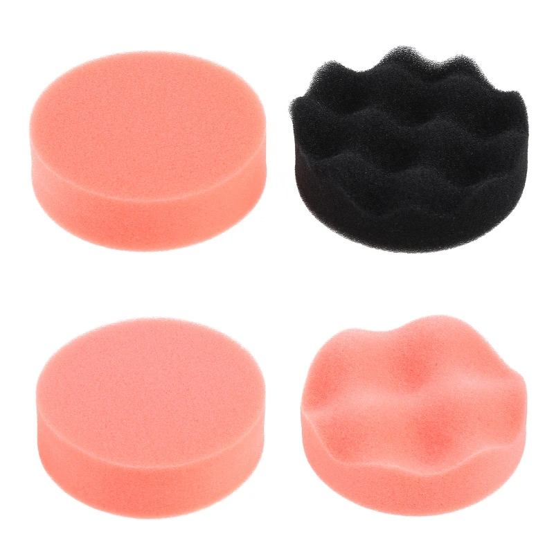 

28GB Car Foam Polishing Sponge Pads Tools Auto Waxing Buffing Adapter Applicator