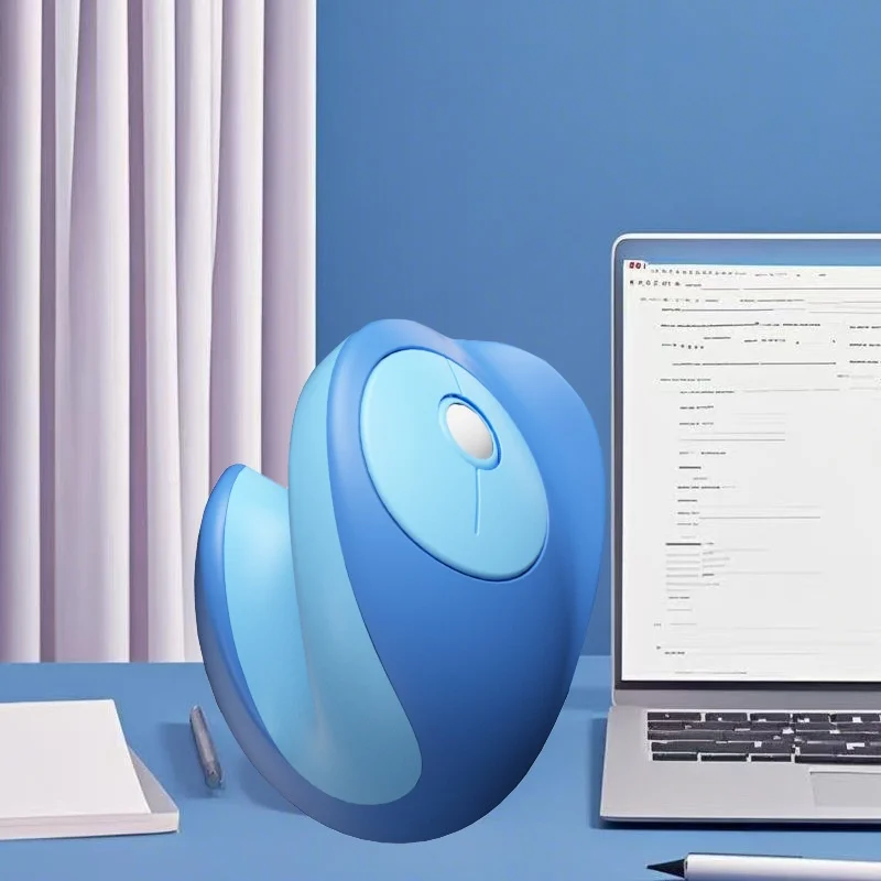 C891 Vertical Ergonomic Wireless Mouse — Dual-Mode Rechargeable view 4