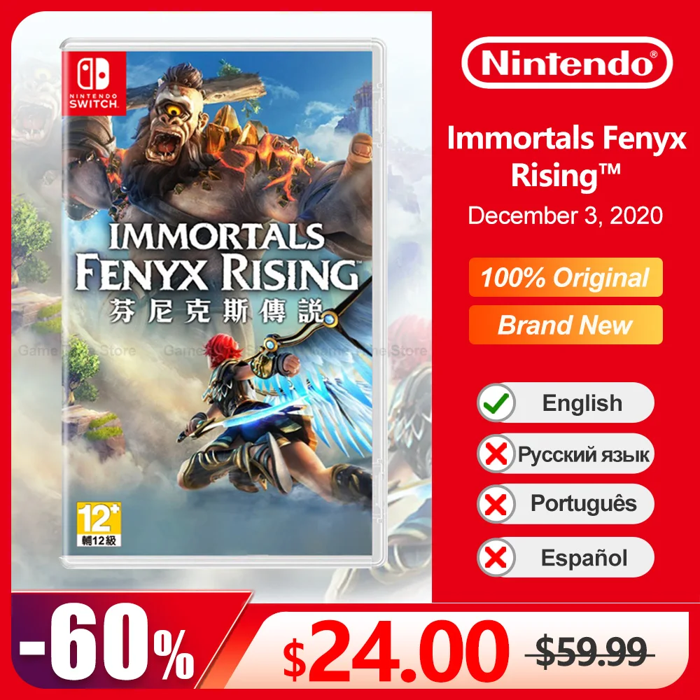Immortali Fenyx Rising Nintendo Switch Offerte Di Gioco 100% Ufficiale Originale Gioco Fisico Card Action Genere Per Switch Oled Lite