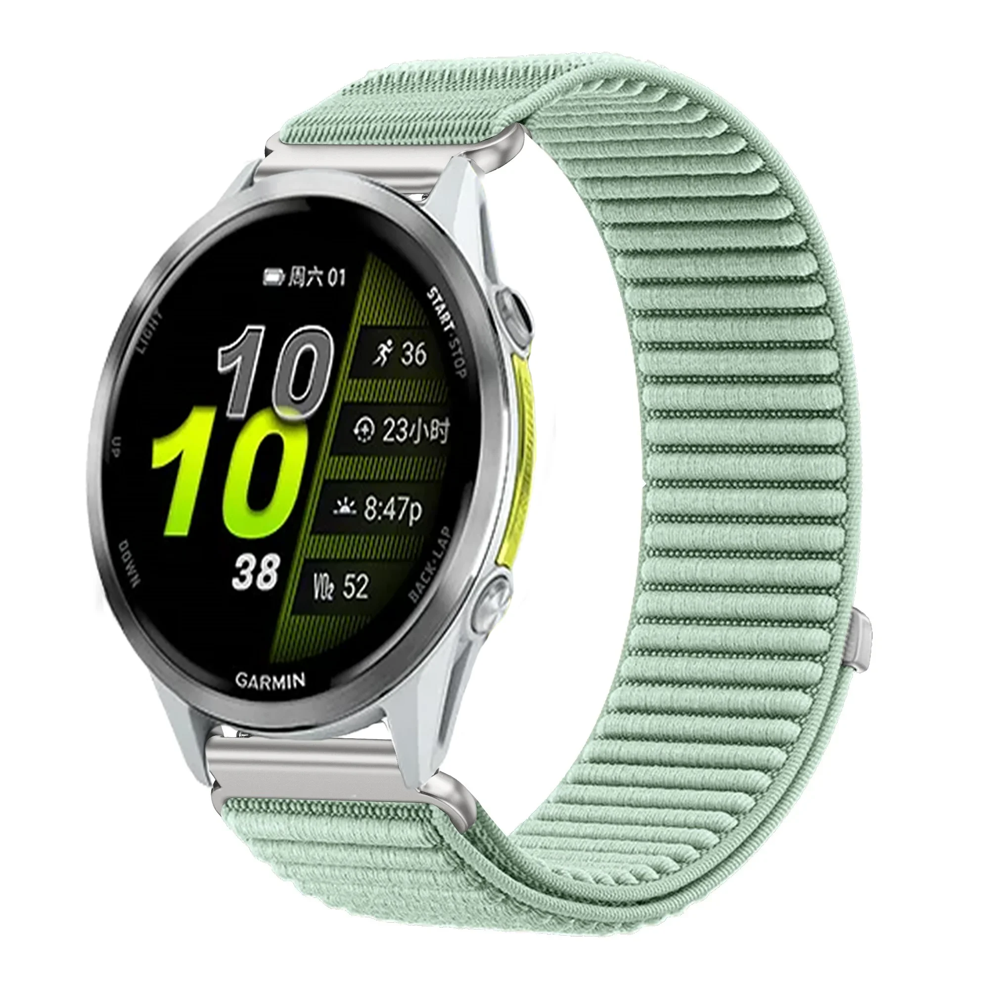 Wave Nylon Loop Strap, Adjustable Size, Durable Replacement Wristband