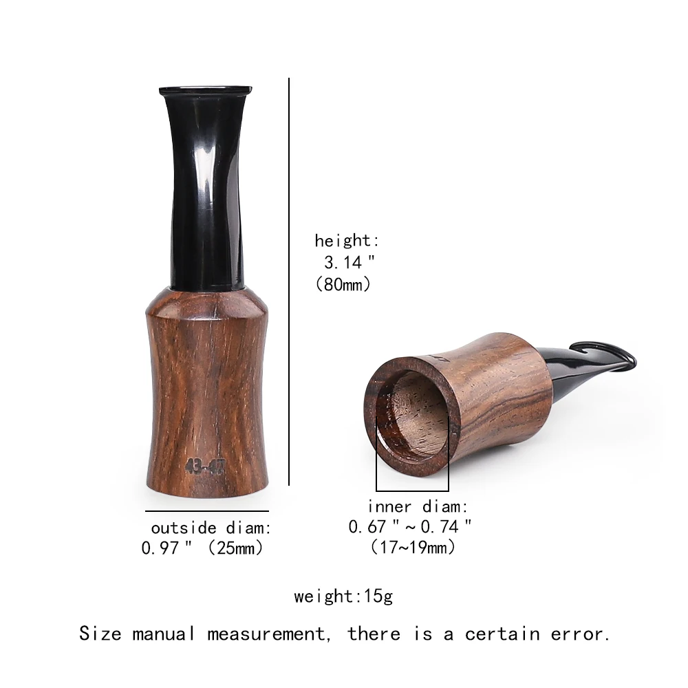 Cigar Tools 1pc Cigar Cigarette Holder with Removable Parts