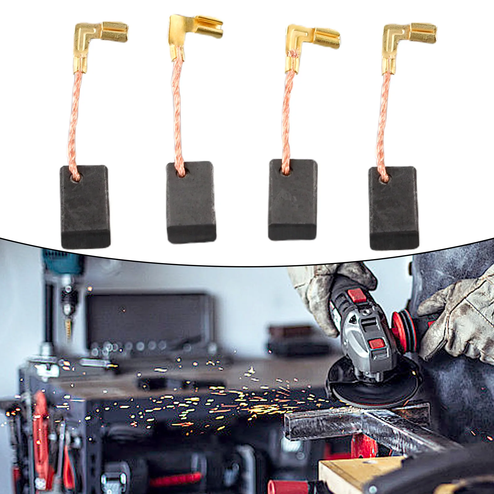 

4 шт., Графитовые Щетки для CB459 CB460 GA4530 GA4534 JS1000 GA5030