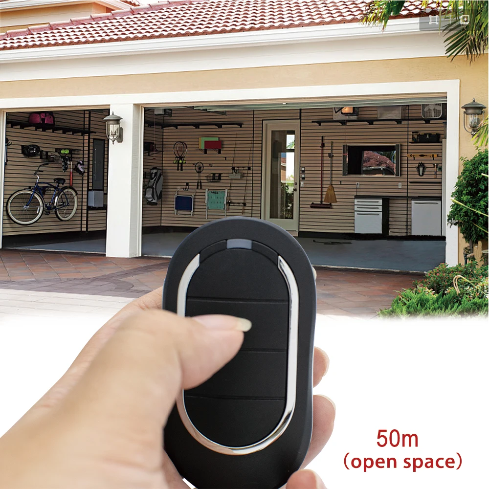 For Alutech AT-4n Garage Remote Control 433.92MHz 4-button Gate Door Transmitter Automated Keychain Barrier 3PCS