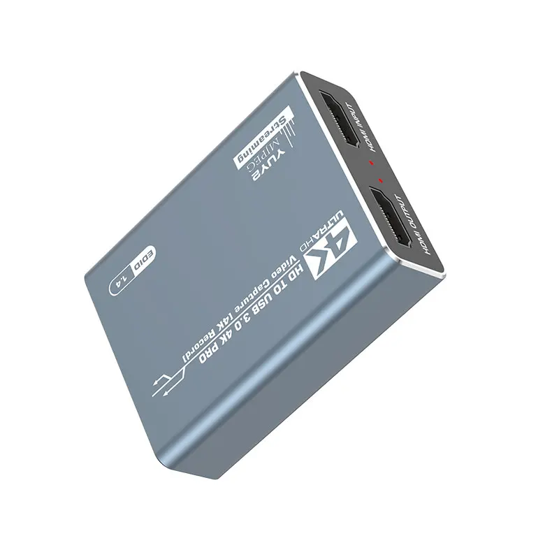 Video Capture Card 4K Live Streaming USB 3.0