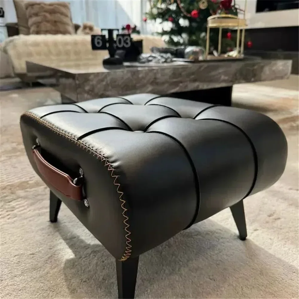 PU Leather Foot Stool 5