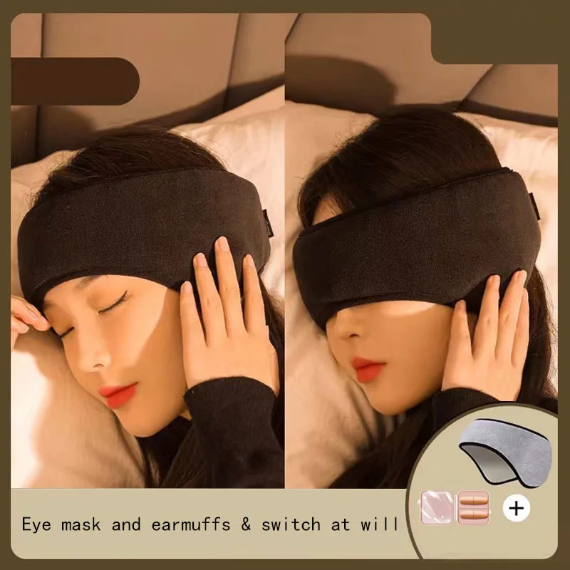 OverearEyePatchesShadingBreathableSoundproofEarmuffsSleeping