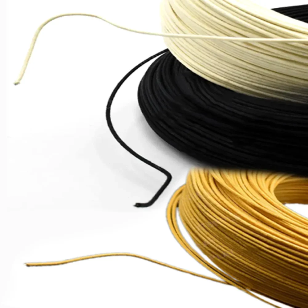 3 Meters Vintage Style Guitar Cable Pre-Tin Plated 7 Strand Push Back Guitar Parts Instrument Cable electric guitar cable