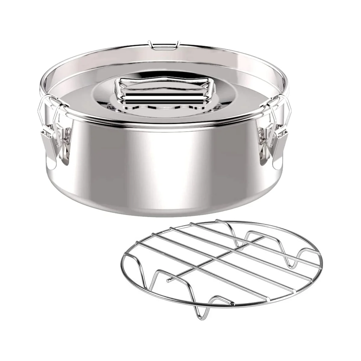 

Flan Pan Flanera Mold, Stainless Steel Flan Mold with Lid - Flan Maker for 6 Quart Pot
