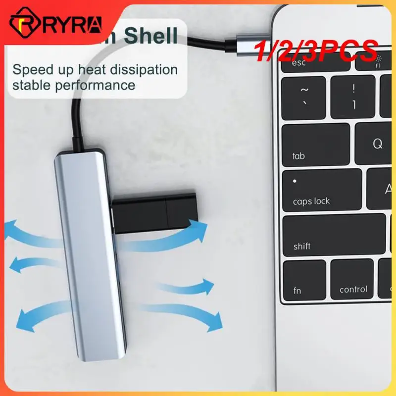 

1/2/3 шт. 8/11/12 в 1 док-станция типа C USB C концентратор 3,0 разветвитель многопортовый адаптер 4K RJ45 SD/TF VGA PD для ноутбука MacBook