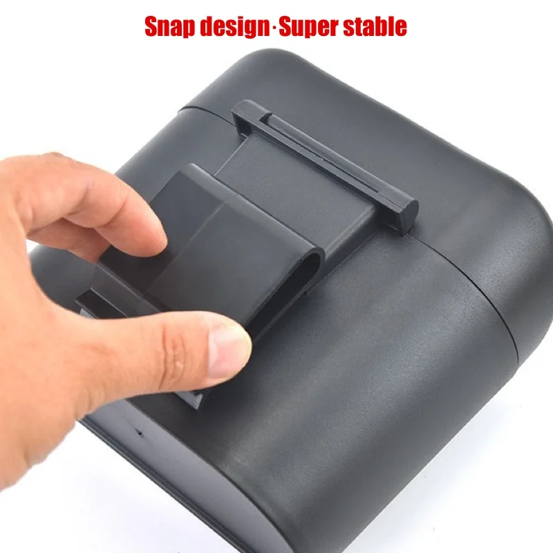 Hanging Car Trash Can with Lid Car Dustproof Trash Can ABS Home Office Multifunctional Storage Box Interior Accessories
