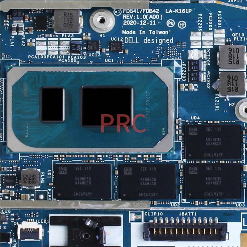 For Dell Latitude 9420 Laptop Motherboard LA-K161P 0CP3KM 08XKF8