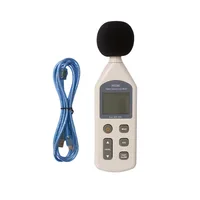 HY1361 Digital Noise Tester Sound Level Scoremeter USB Computer Connection Line with Accurate Accuracy 1