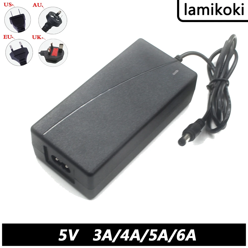 

Universal 5V 6A Power Adapter 5A 4A 3A Mobile Phone Signal Amplifier Set-top Box Poe Charger 25W