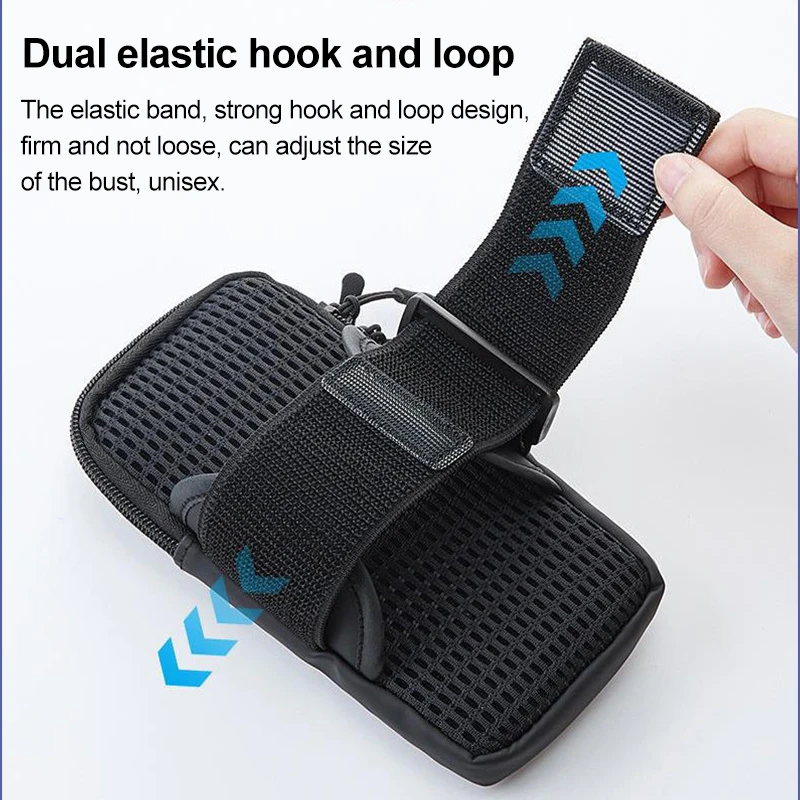 Running Armband Bag Phone Case Outdoor Cycling Universal Sports Armband Arm Pouch Phone Holder Mobile Waterproof Wrist Band 6