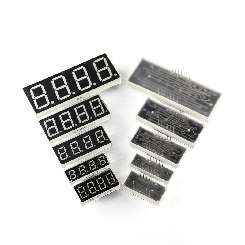 Display a tubo digitale a LED 0,28/0,36/0,4/0,56/0,8 pollici 1/2/3/4 bit 7 segmenti catodo comune/anodo rosso - Image 6