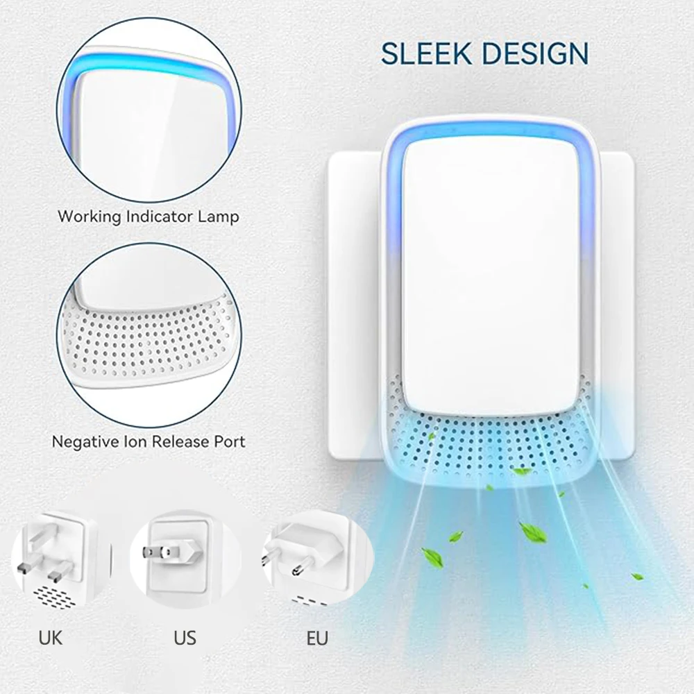 منقي هواء صغير محمول معطر ومزيل الروائح الكريهة ال...