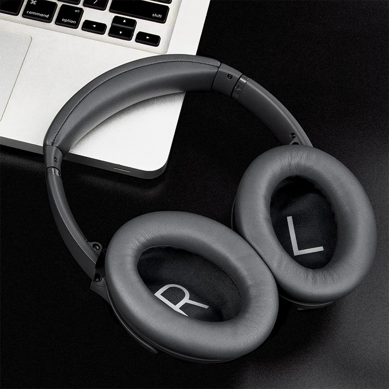 Kutou는 Bose QC45 QuietComfort 45 헤드폰 용 교체 이어 패드 쿠션, 부드러운 단백질 가죽 이어 패드