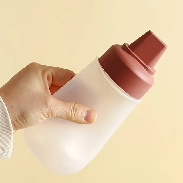 leak-proof refillable condiment container