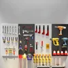 Metal Shelving Tool Board Square Hole Professional Hardware Storage Display Board Multifunction Wall-mounted Tools Packaging 2