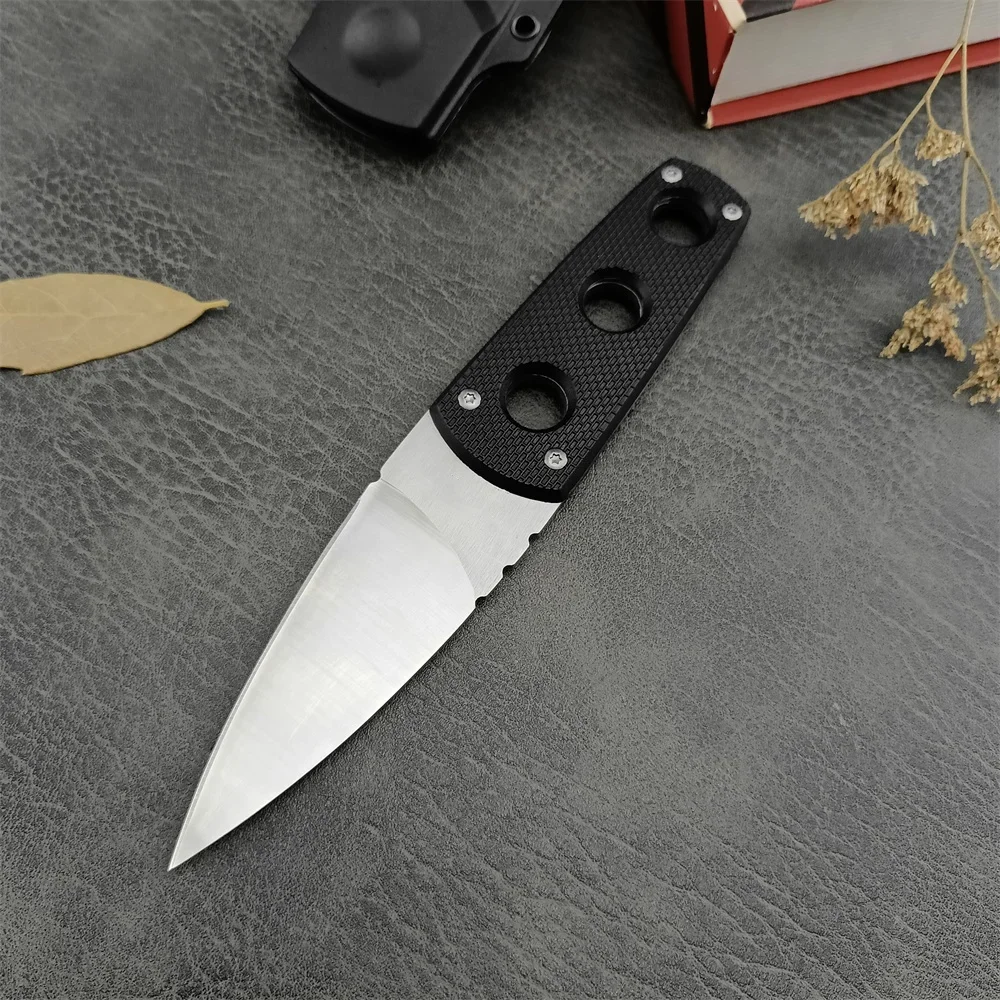 Description Picture 4 of itemDefense COLD Secret Edge Fixed Blade Knife 440c Steel ABS Handle Protable Tactical Knives Hunting Safety Pocket EDC Multitool