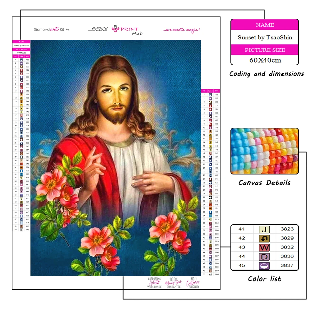 Diamond Painting New Collection 2023 Religious Belief Madonna Jesus Cross  Embroidery Kit Mosaic Christian Picture DIY Wall Decor - AliExpress