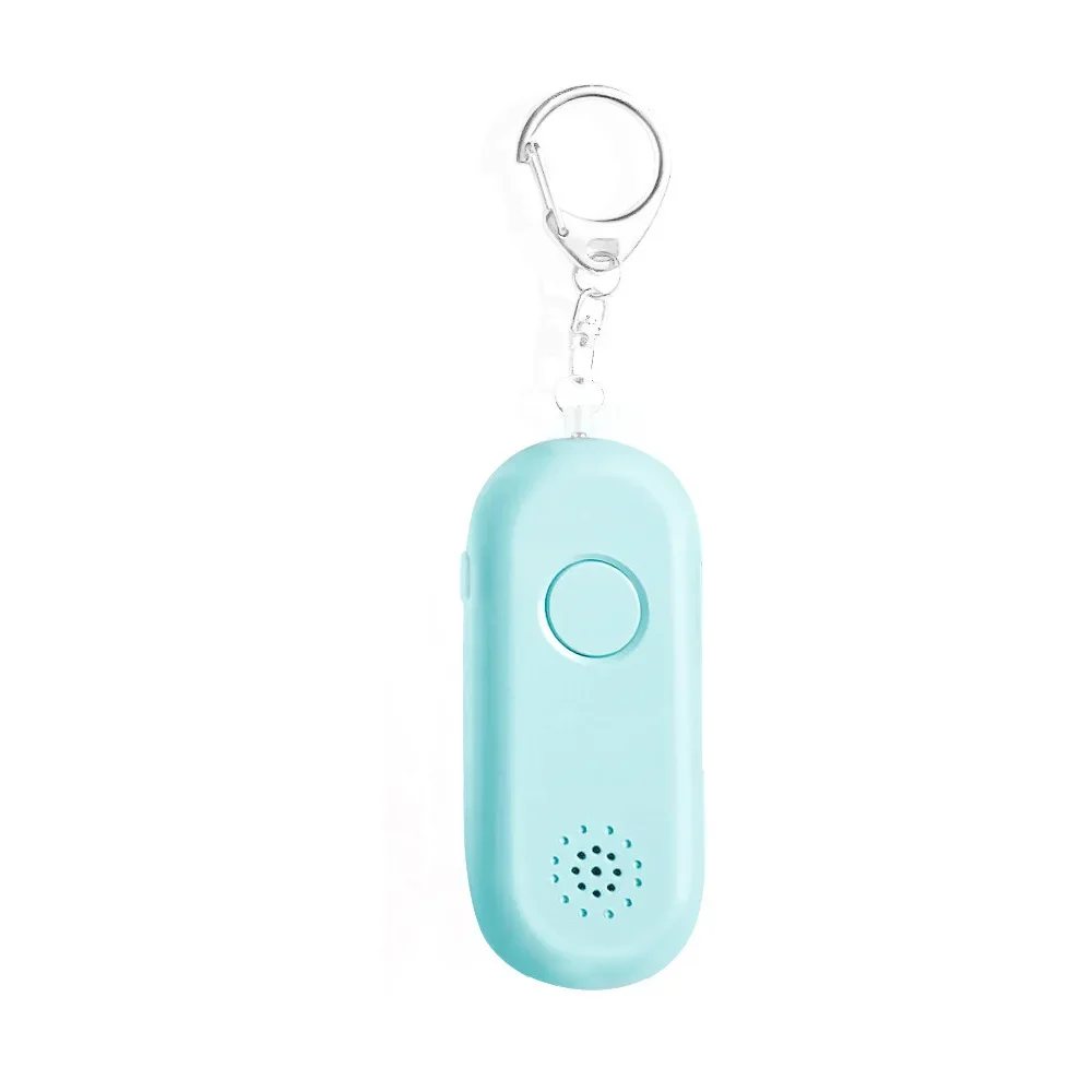 개인 보안 풀러 알람 키 체인, SOS 비상 호신 여성 보호, 노인 풀 링 사이렌, USB 충전, 120DB