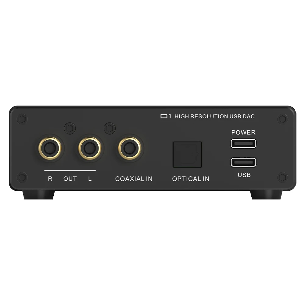 SMSL D1 高解像度エントリーレベルオーディオ DAC 768kHz/32bit 