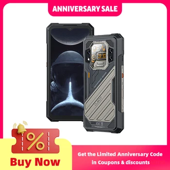 CUBOT KINGKONG X, Rugged Smartphone 5G, 32GB RAM(16GB+16GB), 256/512GB ROM, 10200mAh, 6.583-Inch 120Hz Screen, NFC,WiFi 6, 100MP