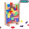 New Children's Puzzle 3D Tetris Parent Child Interactive Desktop Game Puzzle Toy 2