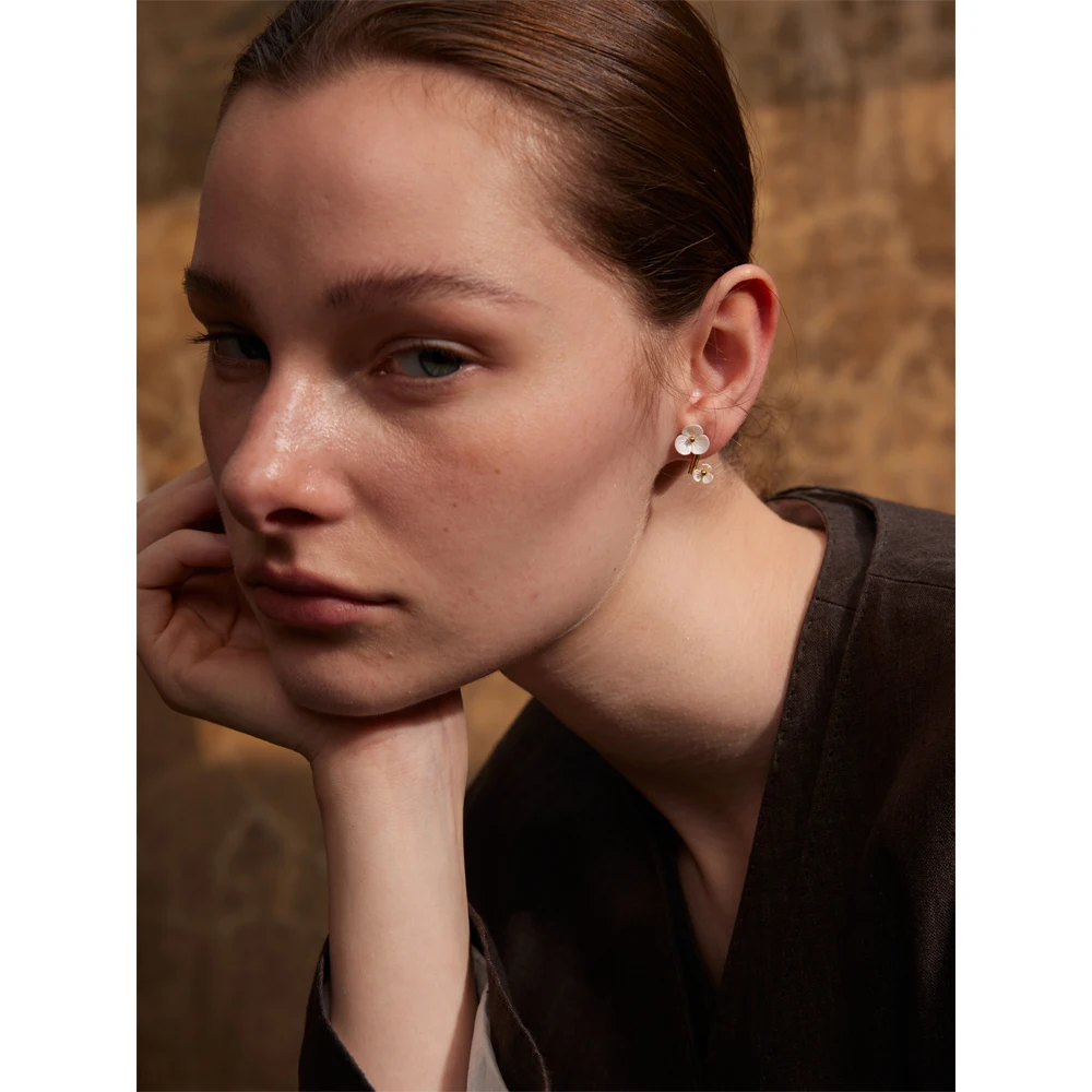 Yhpup Stud Earrings Stainless Steel
