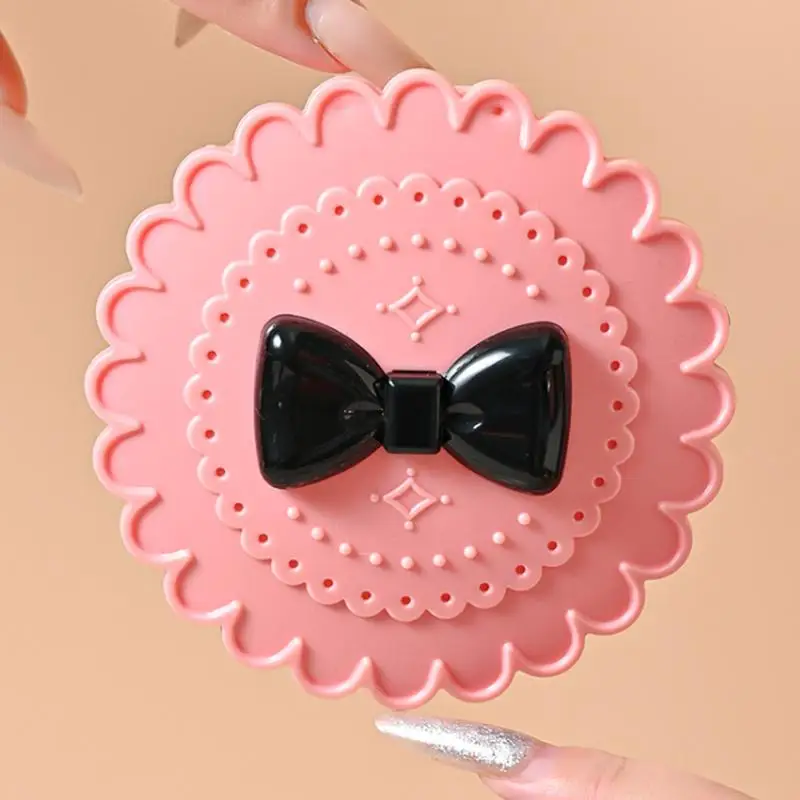 1Pcs 가짜 속눈썹 보관 상자 핑크 Bowknot 디자인 미러 디스플레이 박스 케이스 주최자 메이크업 화장품 도구 여성을위한 선물