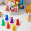 6pcs Kitchen Magnetic Plastic Bag Clips Ziplock Refrigerator Message Notes Strip Magnet Sticker Photo Home Sealing Clip 4