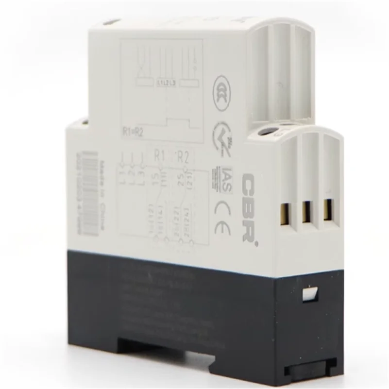 CBR RD6 Phase Sequence Protector Crane Overvoltage Undervoltage Power Three-Phase Detection Relay