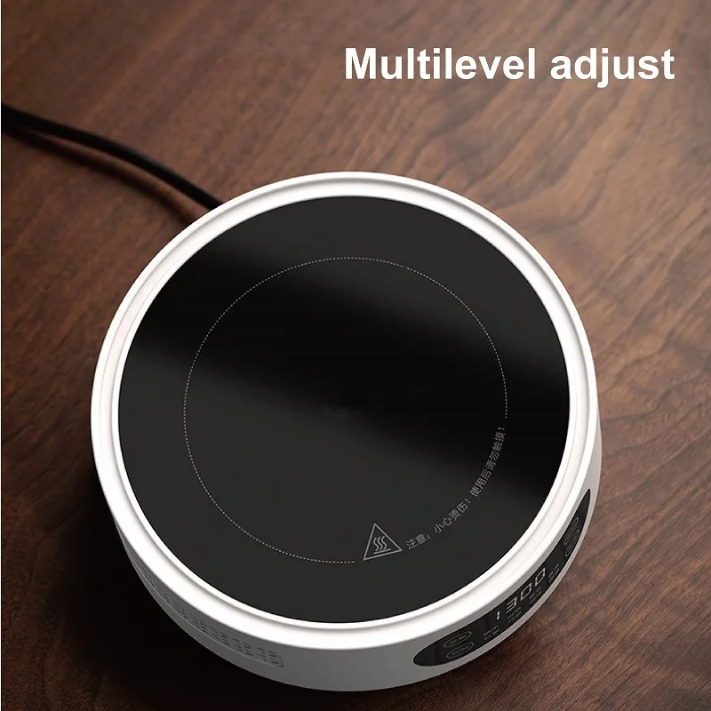 1300W Electric Ceramic Stove Home Tea Maker 8 Gear Adjust Coffee Heater Timing Electric Hot Plate Boiling Water Heating Furnace