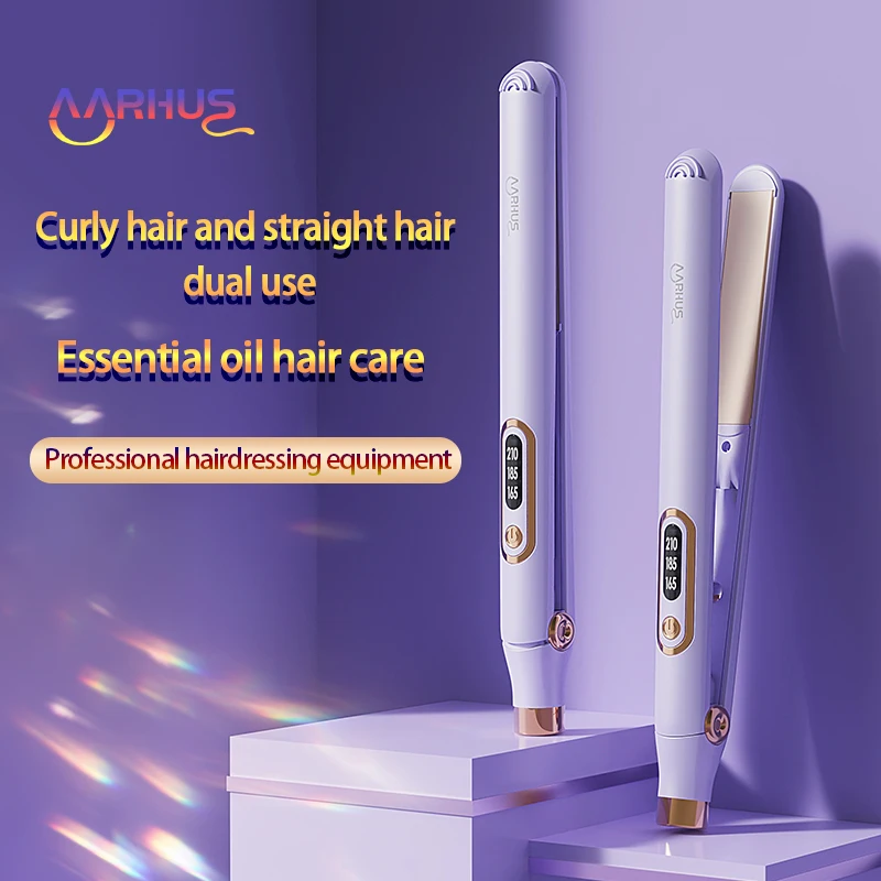 Electric Hairbrush For Straight And Curly Hair 10-Second Fast Heating Professional Straightener Negative Ion Hair Care hair straightener hair straightener brush