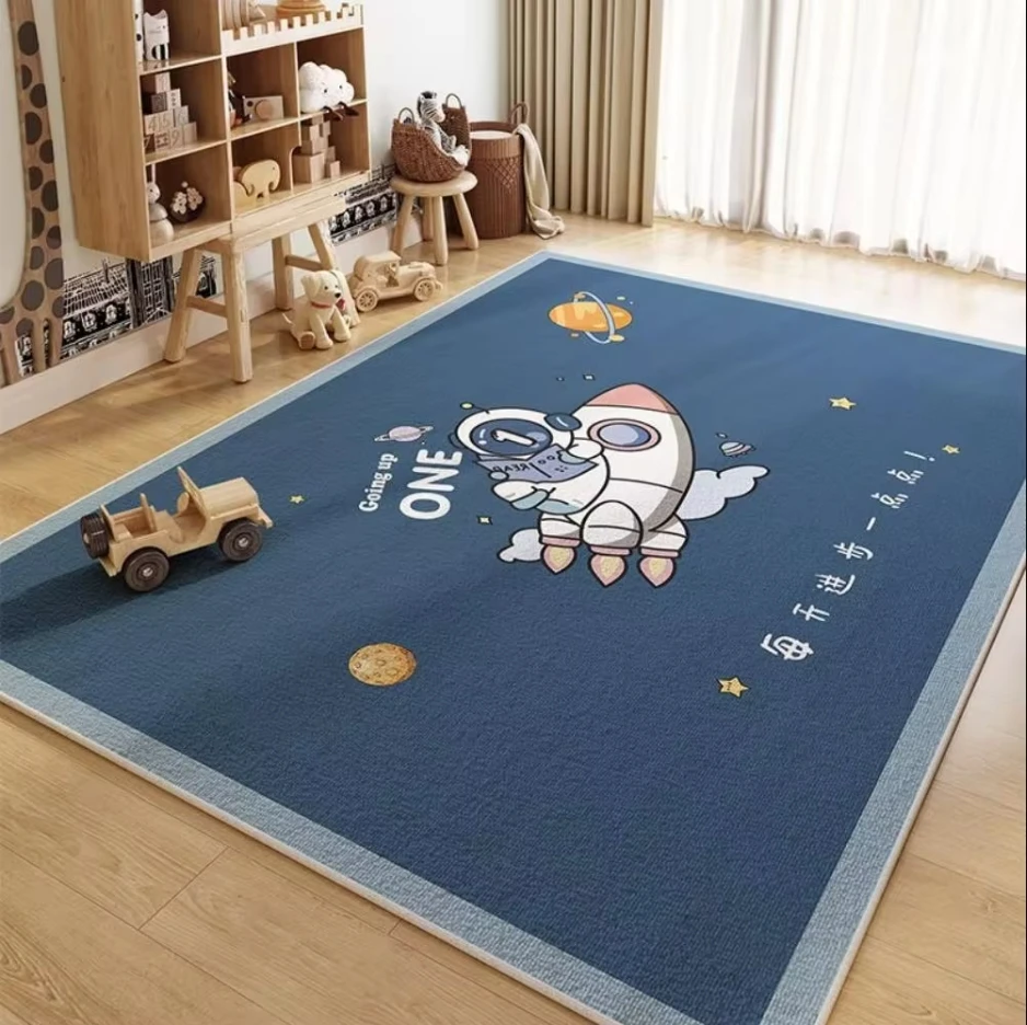 VIKAMA Children's Room Carpet Living Room Study Toys Reading Area Baby Crawling Mat Bedroom Dirt Resistant And Easy To Care Mat floor mat kids carpet