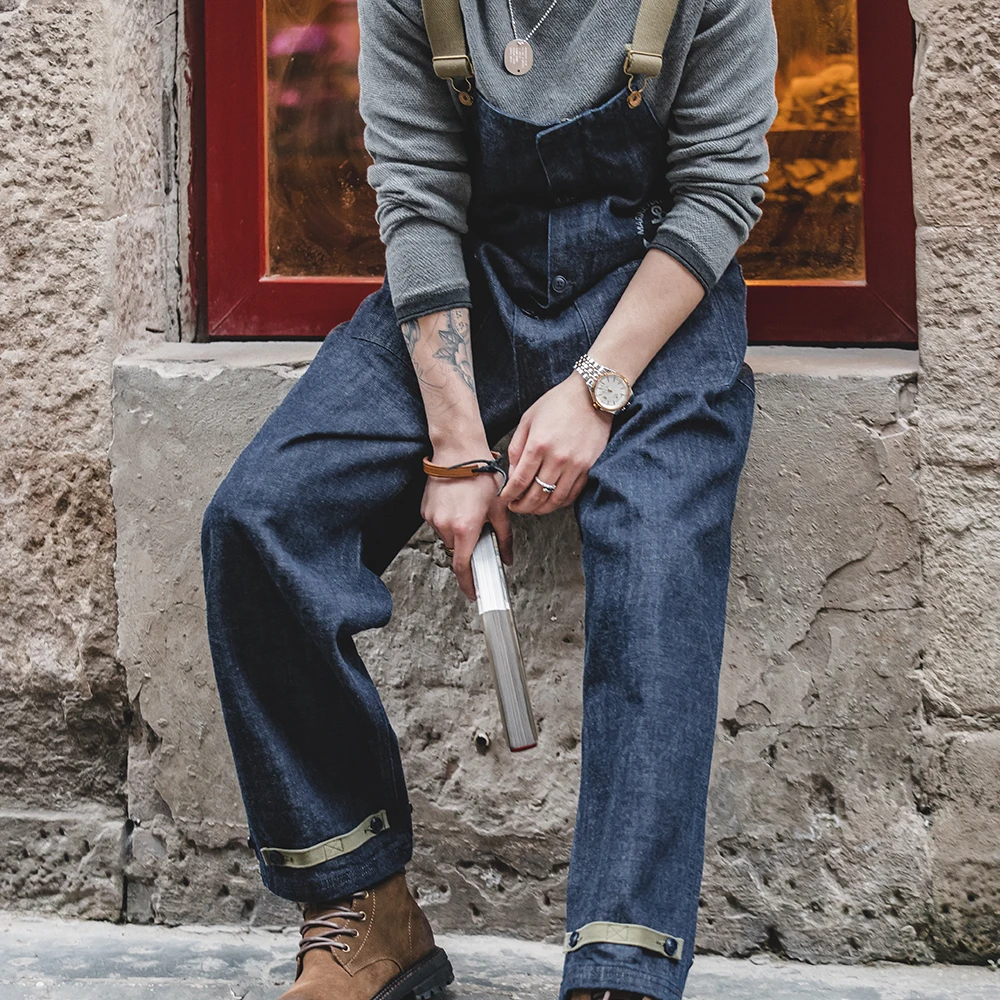 Casual Sports Pants Work Cargo Jumpsuit Dungarees