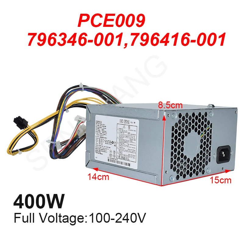 

New Max 400W Power Supply 796346-001 796416-001 PCE009 PS-5401-1HA For Z240 WorkStation