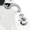 Corner Whirlpool Bathtub, Triangular Glass Spa Pool, 59 Inches Long X 59 Inches Wide X 25 Inches High Bathtubs & Whirlpools 4
