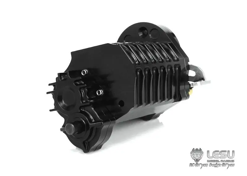 Getriebe LESU 1/14 LKW, dreistufig, hohes Drehmoment, DIY-Modell F-5021-D – Detail 15