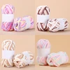 50g/Ball Blended Colorful Dye Ice Strip Line Yarn For Hand-knit DIY Soft Thickness Wool Thread Blanket Scarf Crochet Yarn 3