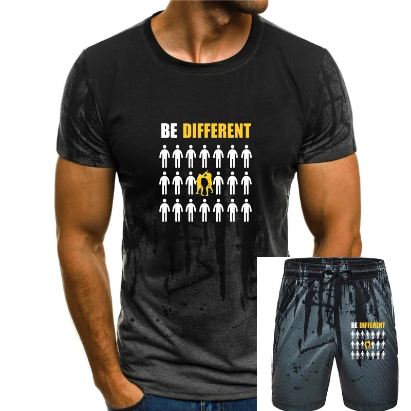 

Krav Maga Be Different Men T Shirt Summer Camiseta Masculina Plus Size Cotton Custom Short Sleeve Men T-shirts