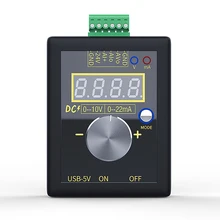 

Digital Signal generator 4-20mA 0-10V Voltage Current Transmitter Professional Electronic Measuring Instruments Simulator Tester