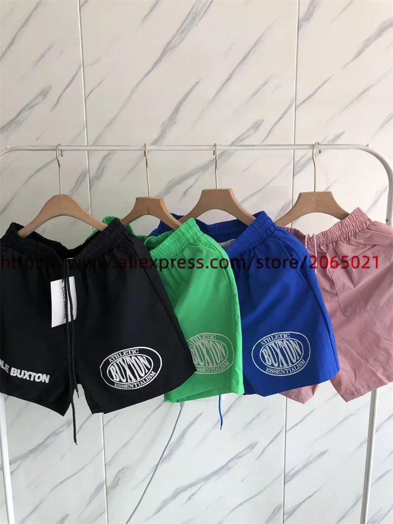 Mesh Cole Buxton Shorts For Men Women Green Pink Blue Black Drawstring Breeches With Tags