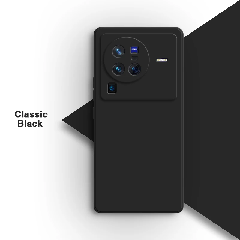 Premium Soft Liquid Silicone Shockproof Phone Case with Camera Protection