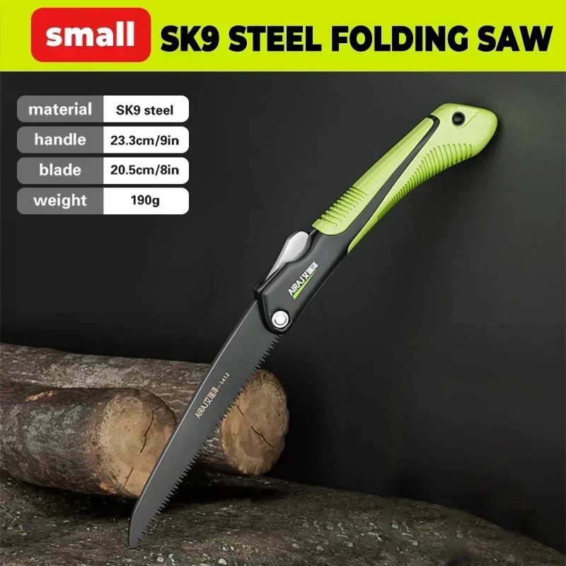 Extended Multi-functional Hand Saw Woodworking Portable Steel Saw Outdoor Tree and Camping Hand Saw Mini Saw