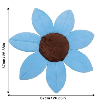 1PCS Baby Bath Pad for Infant Newborn | Soft Flower Petals for Sink Bathtub Essentials Shower | Bathtub Mat for Bathtub Tub Sink 6
