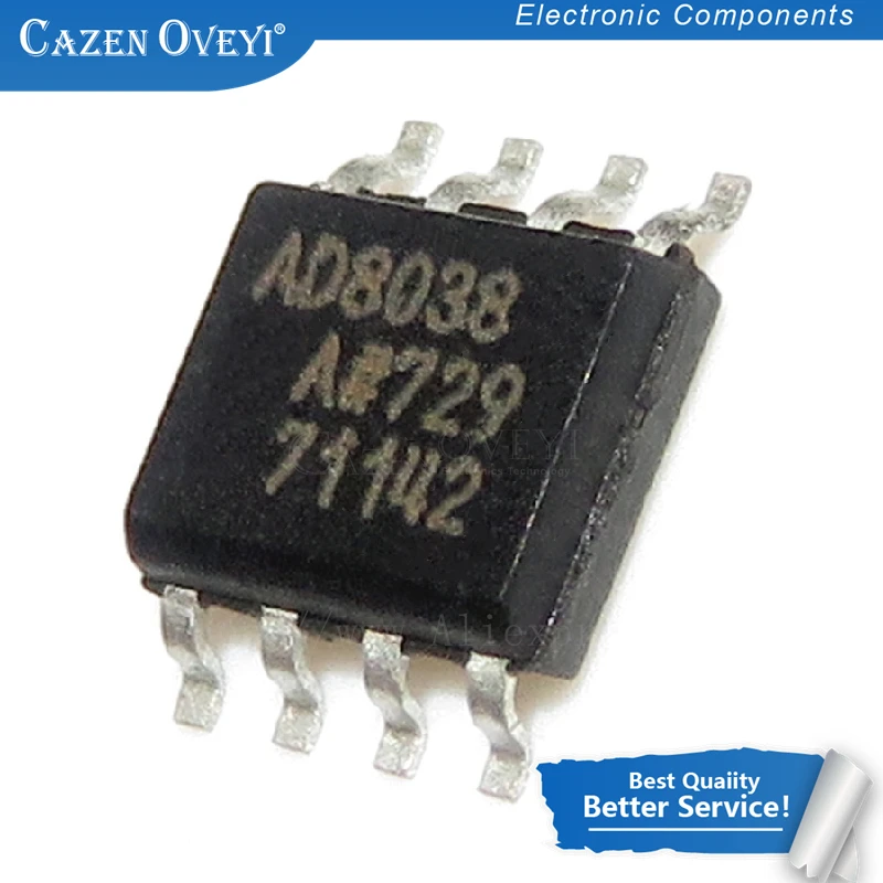 

5 шт./лот AD8038ARZ AD8038AR AD8038 8038A SOP-8 в наличии