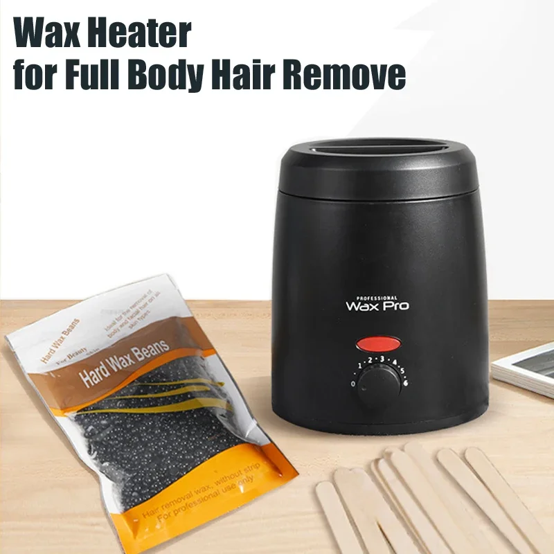200ML Unisex Hair Removal Wax-melt Pot Brazilian Wax Hair Removal Melting Machine Wax Bean Heater Depilation Paraffin Warmer Pot